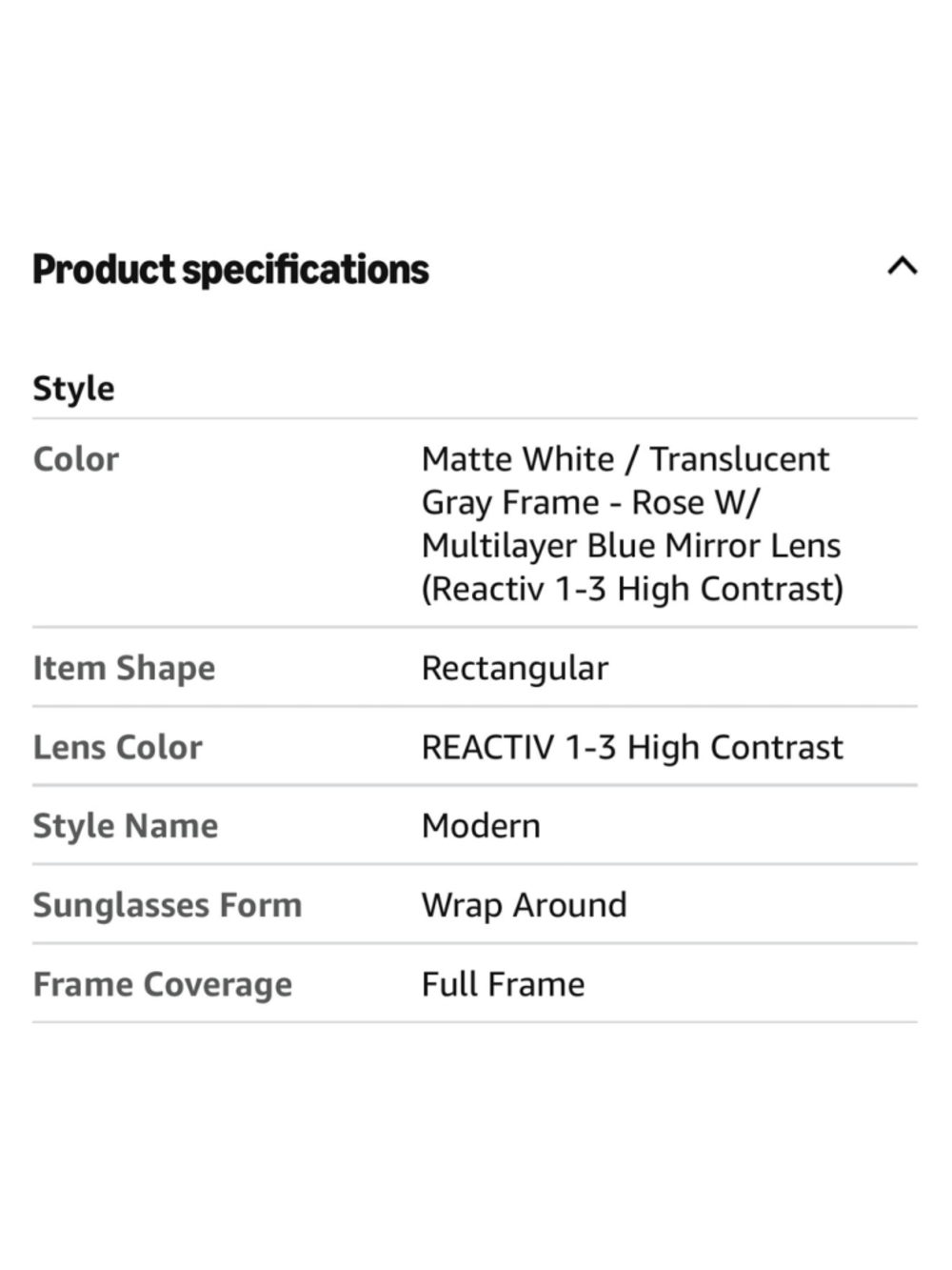 Julbo Fury Matte White Translucent Gray Frame Rose W/Multilayer Blue Mirror Lens - Picture 7 of 12